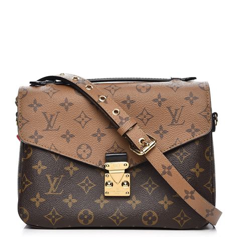 louis vuitton metis monogram replica|reverse monogram pochette metis.